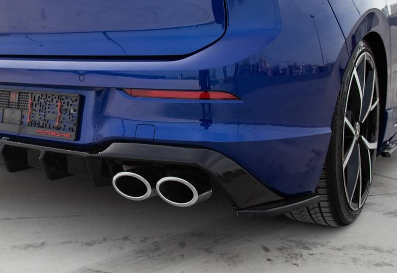 ✨FLAP POSTERIORE LATERALE NERO LUCIDO ADATTO PER VW GOLF MK8 R 2019 +✨