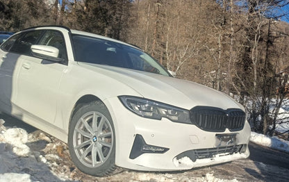 🔥GRIGLIA ADATTA PER BMW SERIE 3 G20 G21 2018-2022 DOPPIA FASCIA LOOK🔥