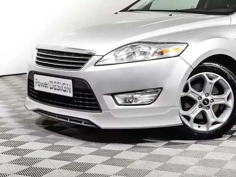 💎SPOILER ANTERIORE SOTTO PARAURTI PER FORD MONDEO MK4 2007–2010 ABS PLASTICA💎