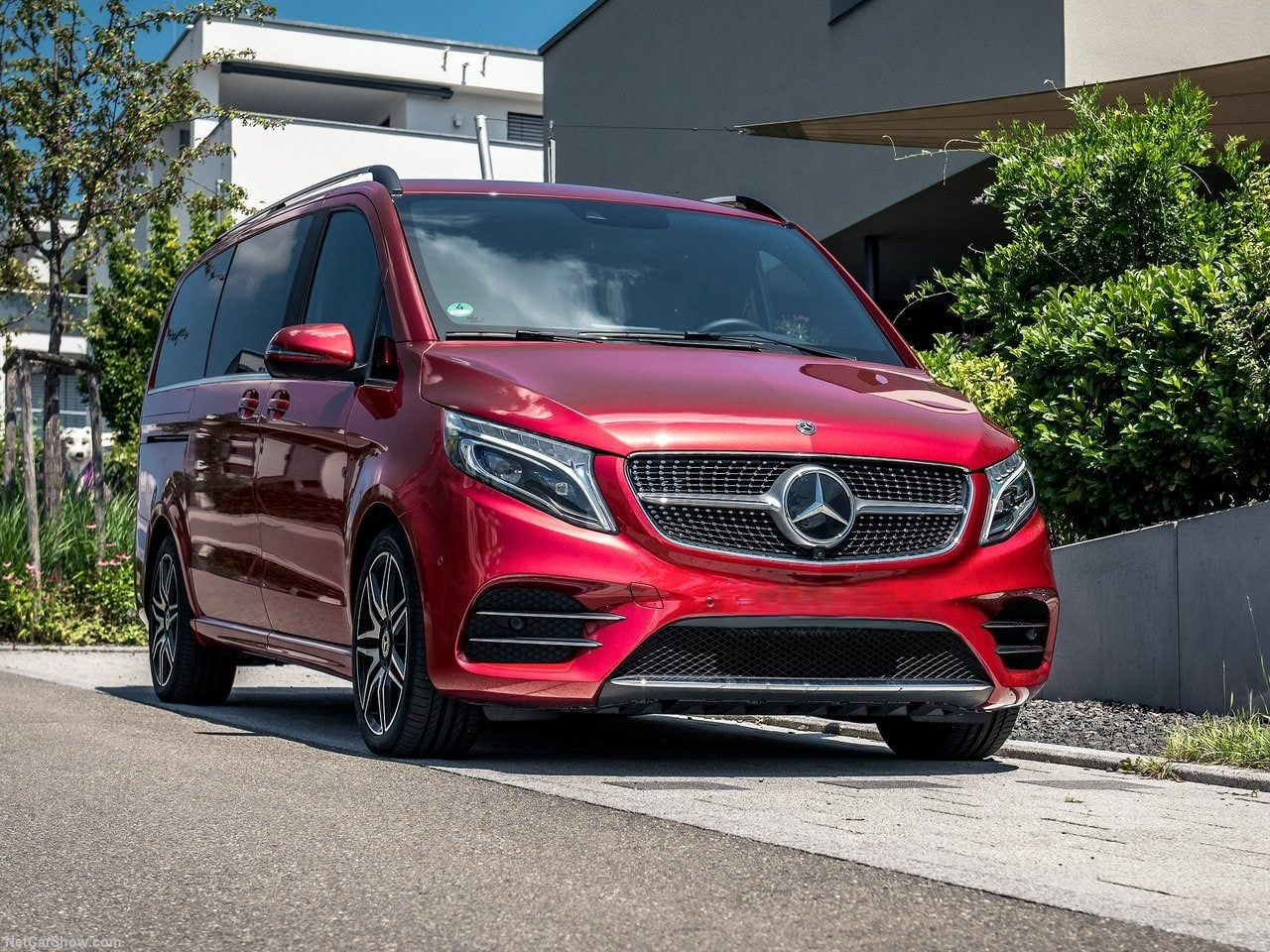 🔥GRIGLIA ADATTO PER MERCEDES CLASSE V W447 2019+ PREMIUM AMG CON CAMERA🔥