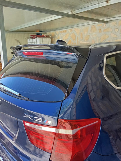 💕 SPOILER POSTERIORE ADATTO PER BMW X3 F25 NERO LUCIDO 💕
