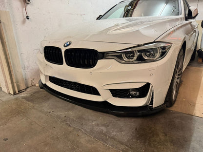 🔥SPLITTER ADATTO PER BMW SERIE 4 F32 F33 SPORT LAMA SOTTO PARAURTI ANTERIORE🔥