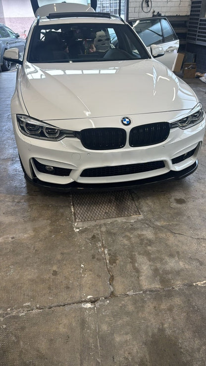 🔥SPLITTER ADATTO PER BMW SERIE 4 F32 F33 SPORT LAMA SOTTO PARAURTI ANTERIORE🔥