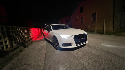 💥GRIGLIA ANTERIORE ADATTO PER AUDI A4/RS4 B9 2015+ NIDO D'APE BLACK 💥