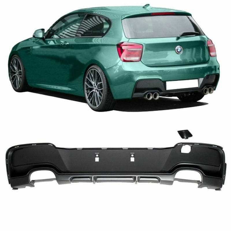 🔥DIFFUSORE ADATTO PER BMW SERIE 1 F20 2011-2014 MSPORT GREZZO🔥
