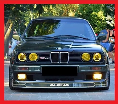 🔥SOTTO PARAURTI ADATTO PER BMW SERIE 3 E30 1988-1994 LOOK ALPINA B6 GREZZO🔥