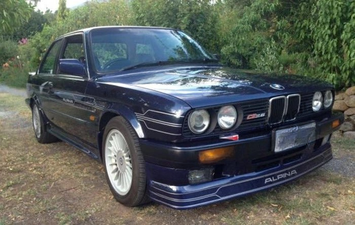 🔥SOTTO PARAURTI ADATTO PER BMW SERIE 3 E30 1988-1994 LOOK ALPINA B6 GREZZO🔥