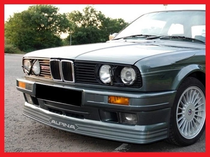 🔥SOTTO PARAURTI ADATTO PER BMW SERIE 3 E30 1988-1994 LOOK ALPINA B6 GREZZO🔥