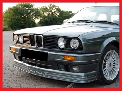 🔥SOTTO PARAURTI ADATTO PER BMW SERIE 3 E30 1988-1994 LOOK ALPINA B6 GREZZO🔥