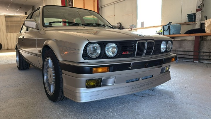 ART.2209 SOTTO PARAURTI BMW SERIE 3 E30 1988-1994 LOOK ALPINA B6 GREZZO