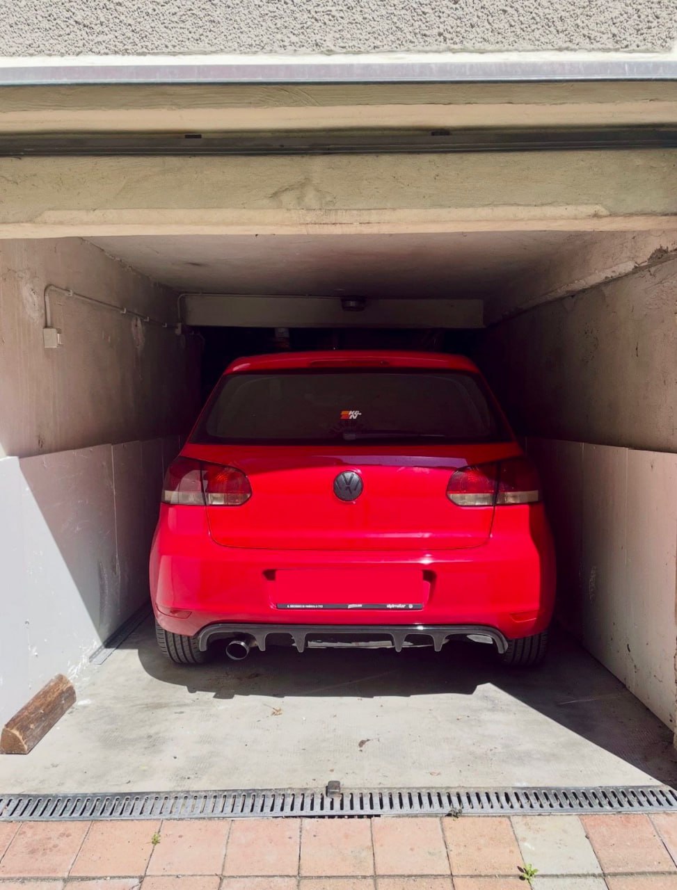 🔥DIFFUSORE POSTERIORE ADATTO PER VW GOLF 6 VI LOOK NERO DESIGN SPORTIVO🔥