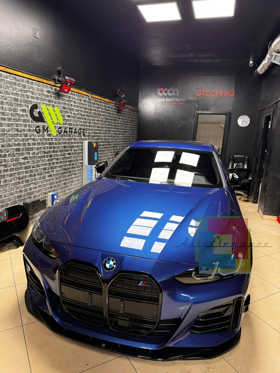 🔥SPLITTER ANTERIORE COMPATIBILE CON BMW I4 / SERIE 4 M-PACK G26 GRAN COUPE🔥
