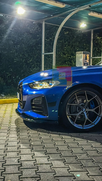 🔥SPLITTER ANTERIORE COMPATIBILE CON BMW I4 / SERIE 4 M-PACK G26 GRAN COUPE🔥
