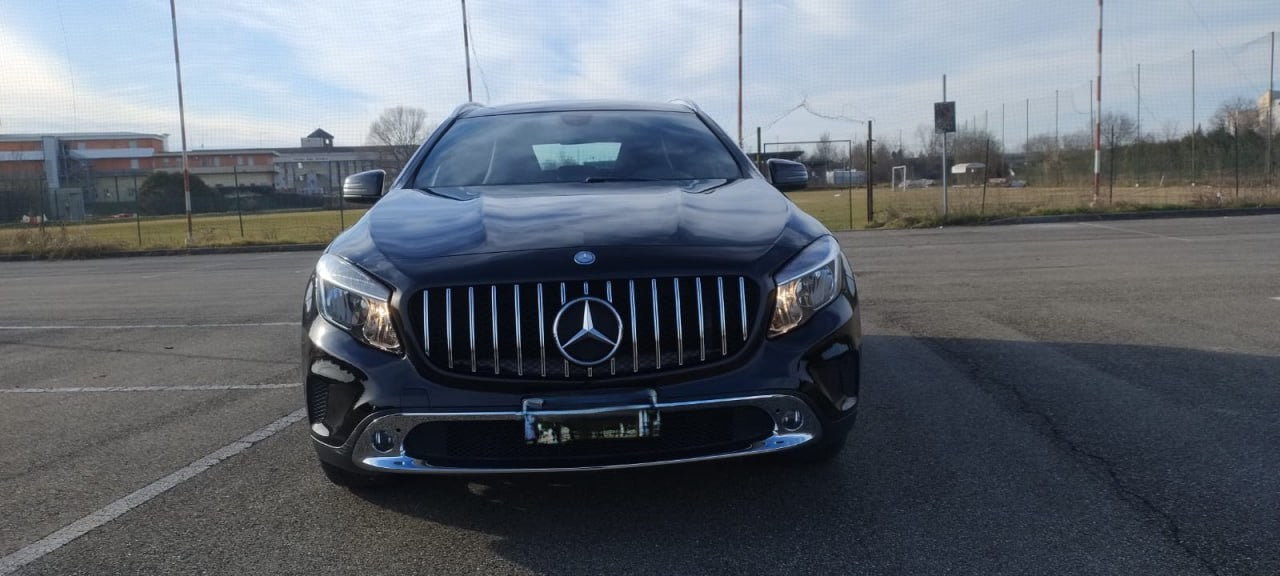 ✨GRIGLIA ANTERIORE ADATTO PER MERCEDES GLA X156 2013-2016 AMG PANAMERICANA ✨