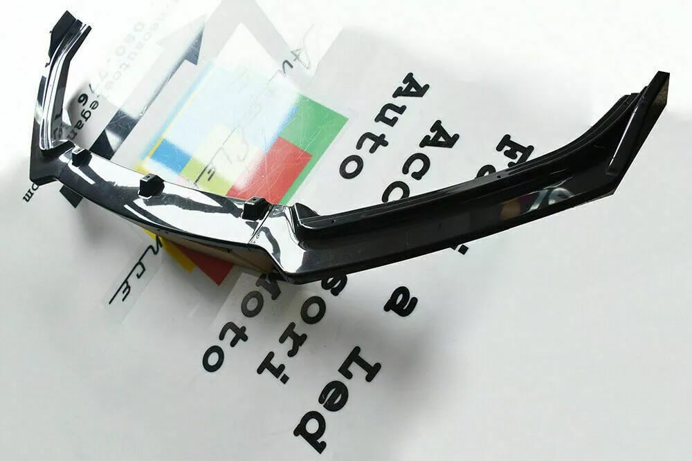 🔥 OPEL CORSA F LAMA SOTTO PARAURTI ANTERIORE ABS SPORTIVO NERO SPLITTER BAFFO🔥
