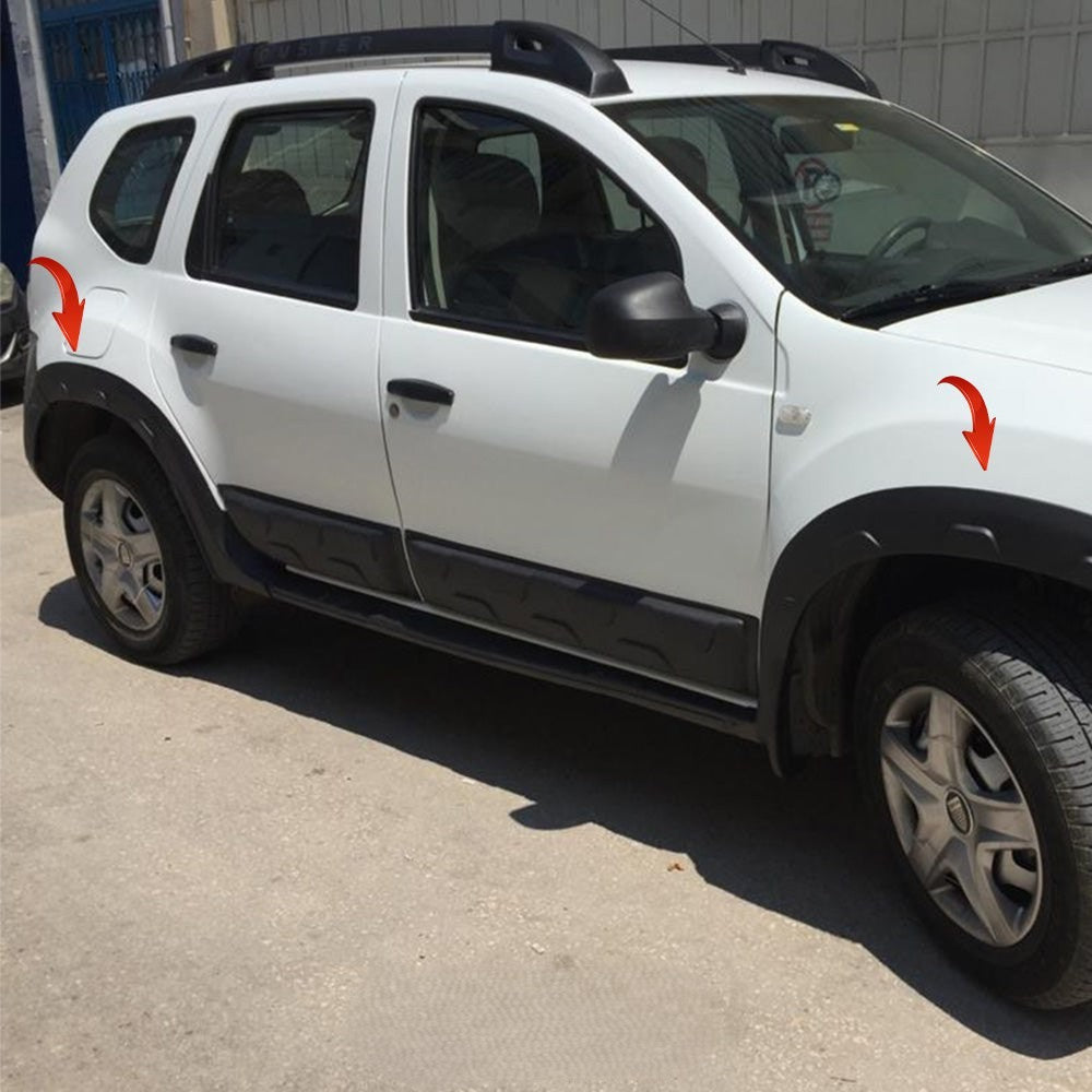 🔥PARAFANGHI ADATTO PER DACIA DUSTER 2010-2017 NERO OPACO (OFFROAD)🔥