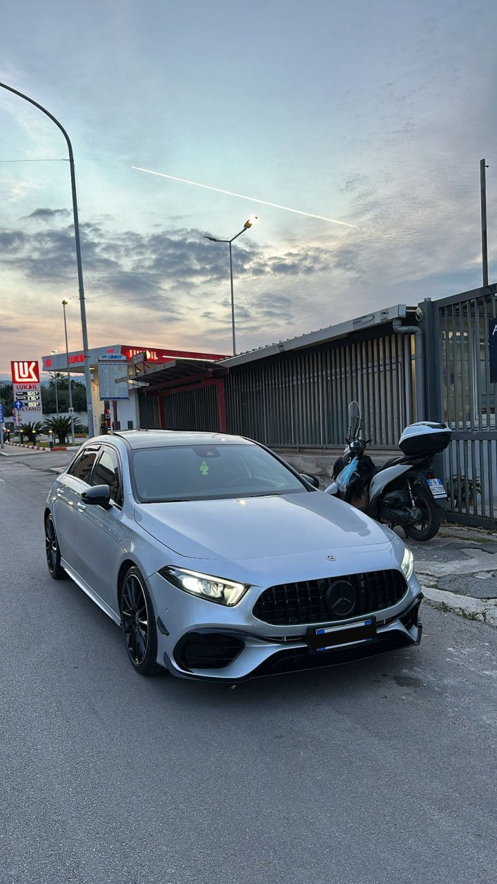 BODYKIT ADATTO PER MERCEDES-BENZ CLASSE A W177 2019+ HACHTBACK LOOK AMG A45