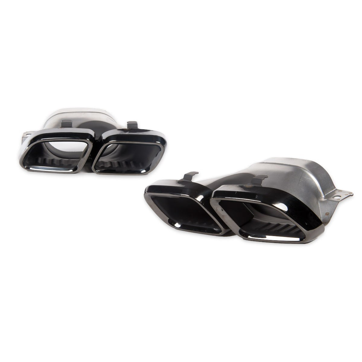 ART.2231 DIFFUSORE GLC C254 2023+ COUPE LOOK GLC63 PROFILO NERO + TERMINALI