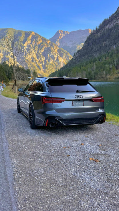 💎SPOILER  ADATTO PER AUDI A6 C8 AVANT 2018+ LOOK RS6 💎