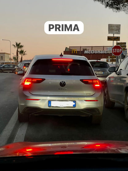 🔥DIFFUSORE POSTERIORE VW GOLF 8 19+ SOTTO PARAURTI TERMINALI GTI ABS 1+1🔥