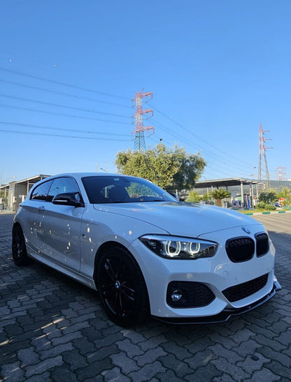 🔥SPLITTER ADATTO PER BMW SERIE 1 F20 F21 15-19 MSPORT LOOK NERO LUCIDO🔥