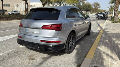 🔥PARAURTI POSTERIORE SPOILER MANTOVANA DOPPIA USCITA ADATTO PER AUDI Q5🔥