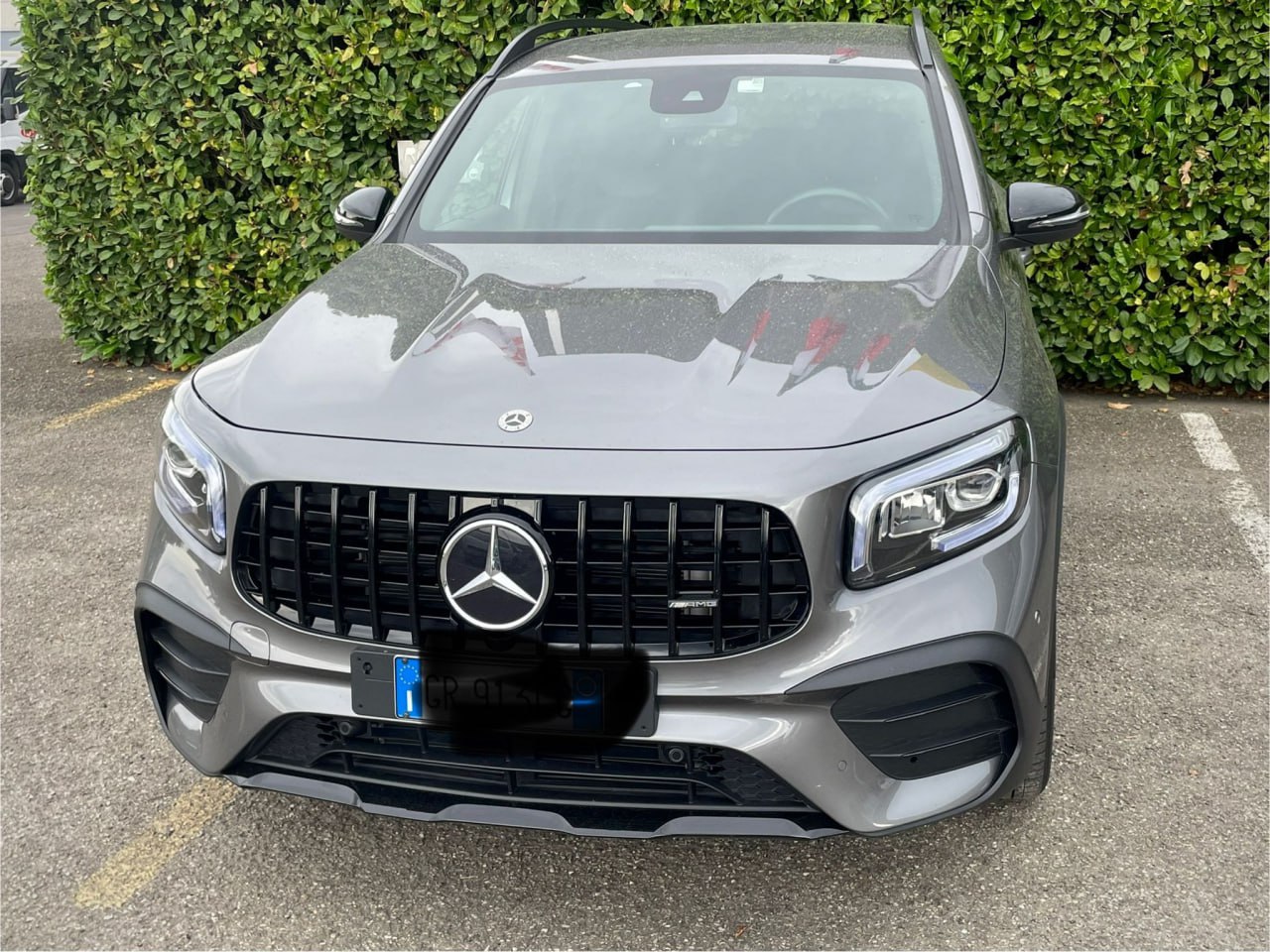 🔥GRIGLIA ADATTO PER MERCEDES GLB X247 AMG LOOK GT NERO LUCIDO🔥
