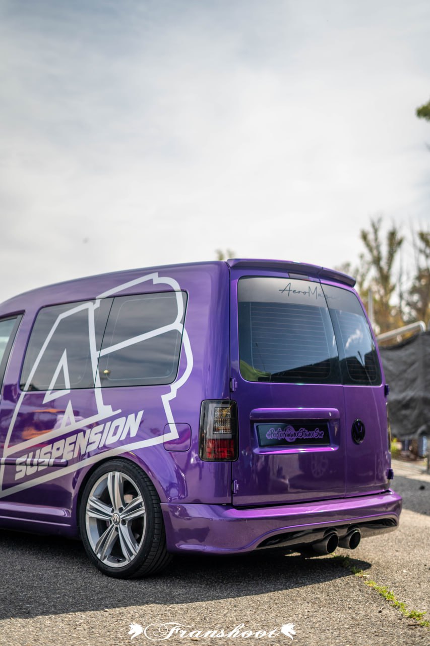 🔥 SPOILER POSTERIORE PER VW CADDY 2015–2020 LIFT STILE R32 IN PLASTICA ABS 🔥