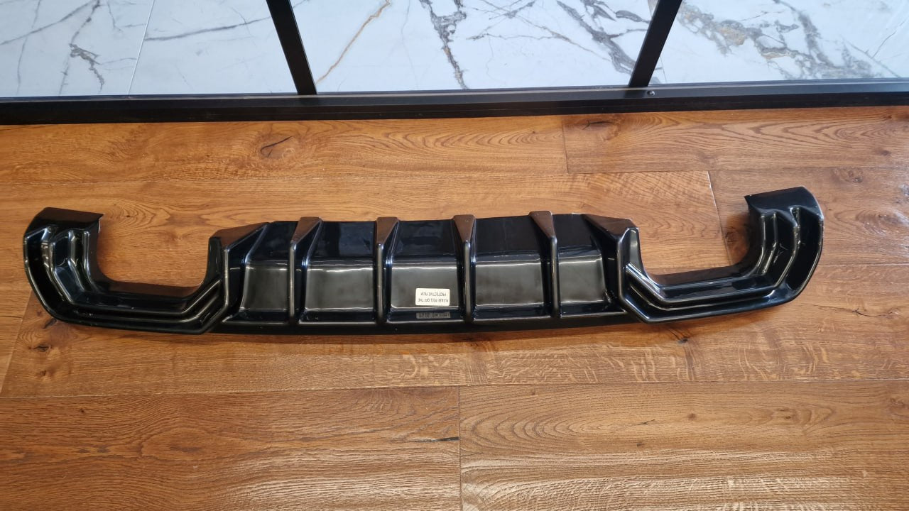 ⭐DIFFUSORE ADATTO PER AUDI A3 8V 2012-2016 SLINE S3 NERO LUCIDO 2+2⭐