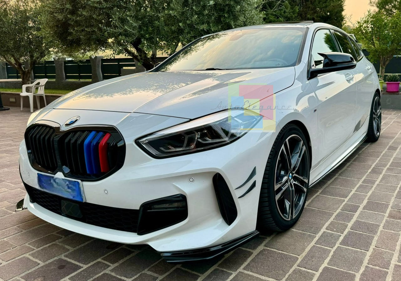 🔥SOTTO MINIGONNE LATERALI NERO LUCIDO ADATTO PER BMW SERIE 1 F40🔥