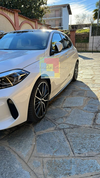 🔥SOTTO MINIGONNE LATERALI NERO LUCIDO ADATTO PER BMW SERIE 1 F40🔥