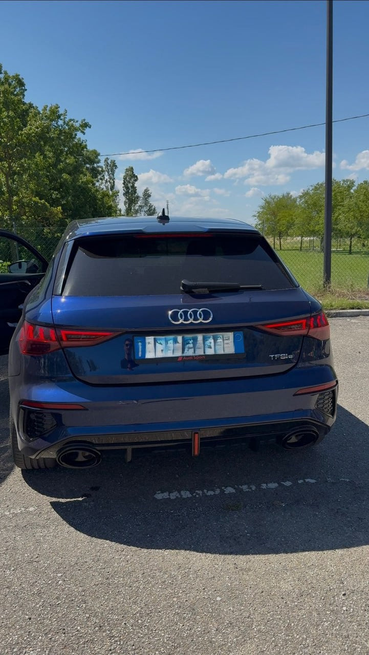 🔥1050 DIFFUSORE ADATTO PER AUDI A3 8Y 2020+ SPORTBACK LOOK RS3 🔥