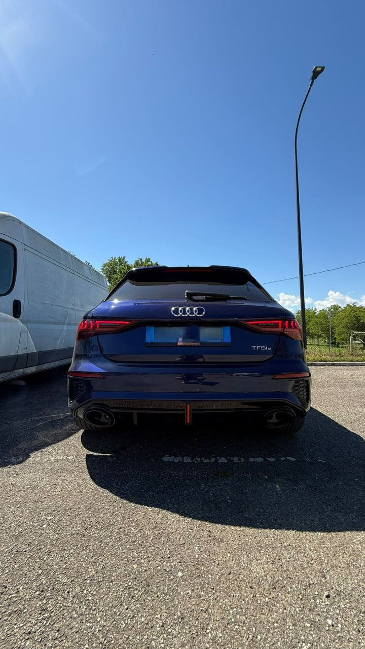 🔥1050 DIFFUSORE ADATTO PER AUDI A3 8Y 2020+ SPORTBACK LOOK RS3 🔥