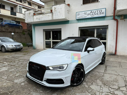 🔥SPLITTER ADATTO PER AUDI A3 8V 2012-2016 S3 SLINE LOOK NERO LUCIDO🔥
