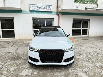 🔥SPLITTER ADATTO PER AUDI A3 8V 2012-2016 S3 SLINE LOOK NERO LUCIDO🔥