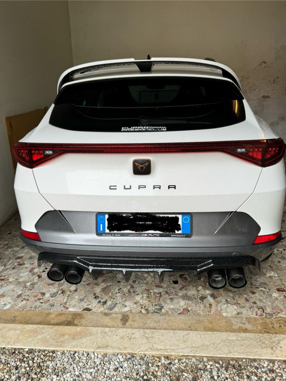 ⭐2011 DIFFUSORE ADATTO PER CUPRA FORMENTOR 2020+ NERO LUCIDO⭐