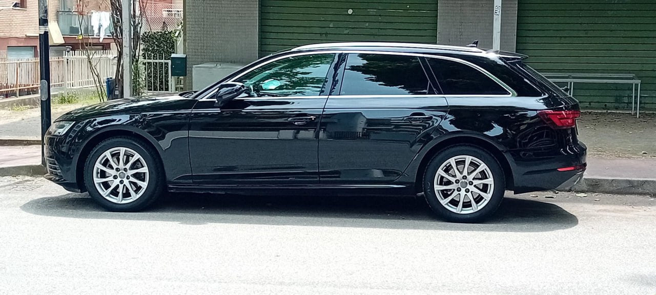 ⭐0475 MINIGONNE LATERALI PER AUDI A4 8K AVANT BERLINA SLINE ABS NERO LUCIDO⭐