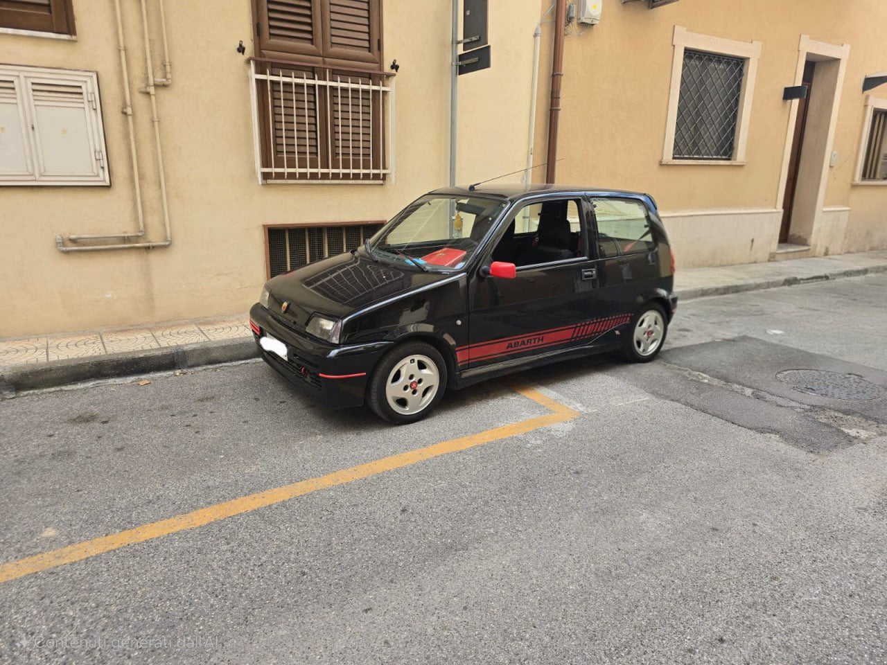 1537🔥MINIGONNE LATERALI ADATTO PER FIAT CINQUECENTO (500) 🔥
