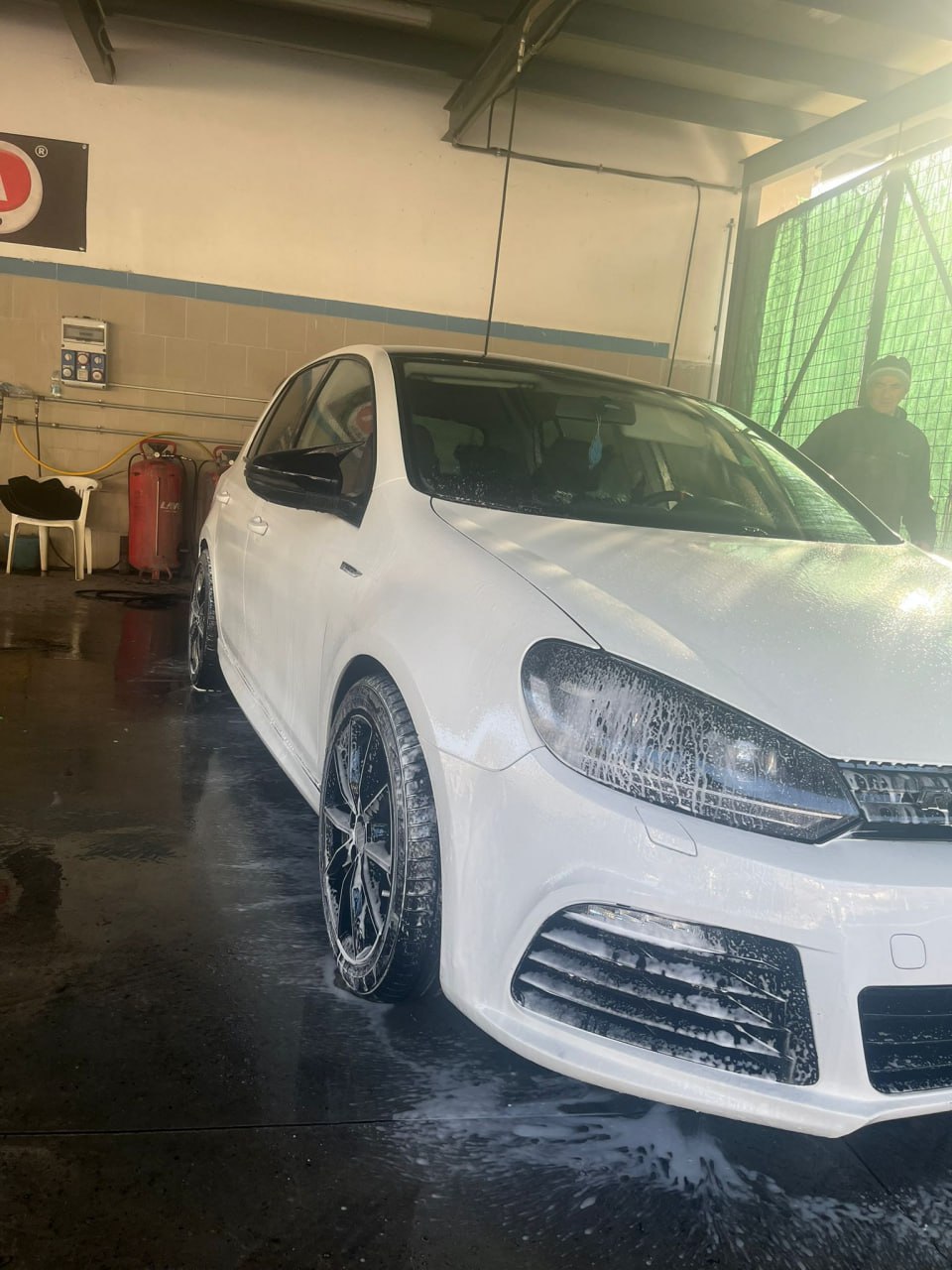 🔥1091 BODYKIT PARAURTI MINIGONNE ANTERIORE PER GOLF 6 2008-2012 LOOK R20 🔥