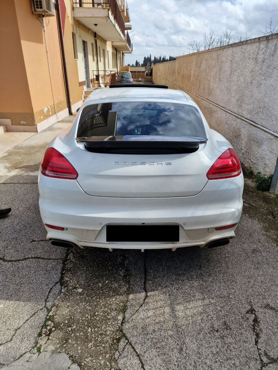 💎 0661 PARAURTI POSTERIORE ADATTO PER PORSCHE PANAMERA 2009-2016 💎