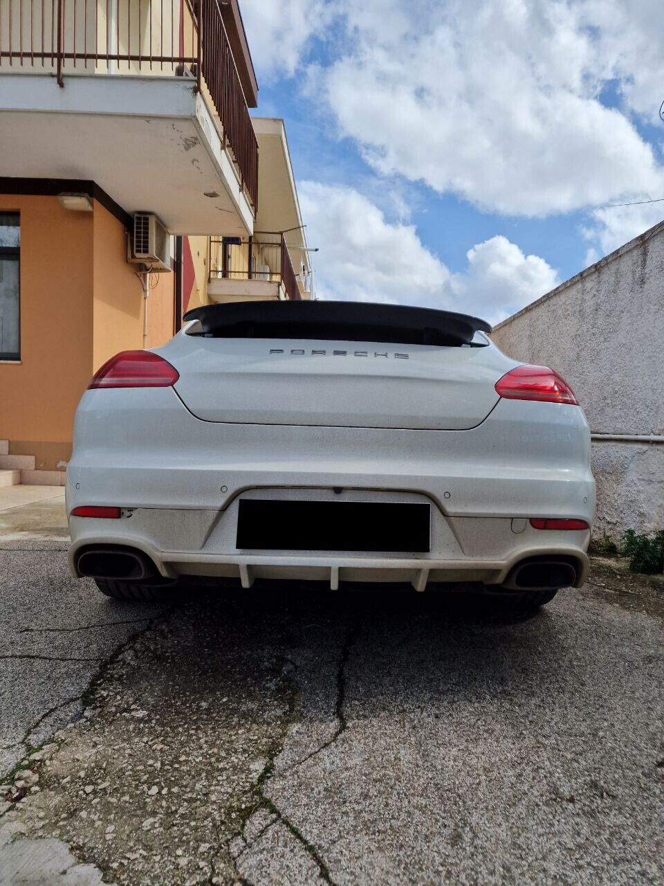 💎 0661 PARAURTI POSTERIORE ADATTO PER PORSCHE PANAMERA 2009-2016 💎