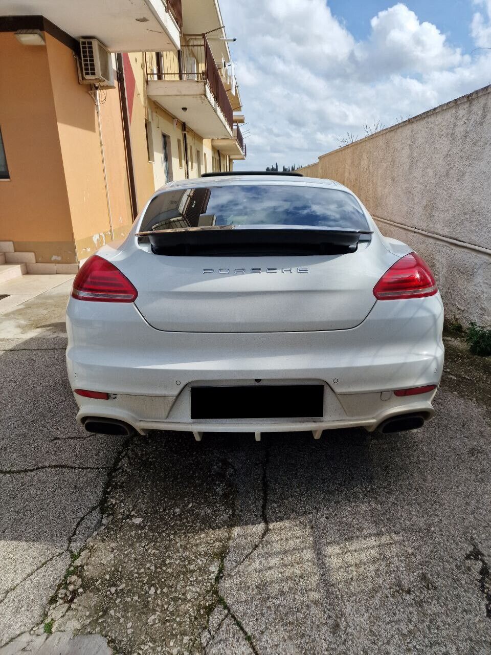 💎 0661 PARAURTI POSTERIORE ADATTO PER PORSCHE PANAMERA 2009-2016 💎