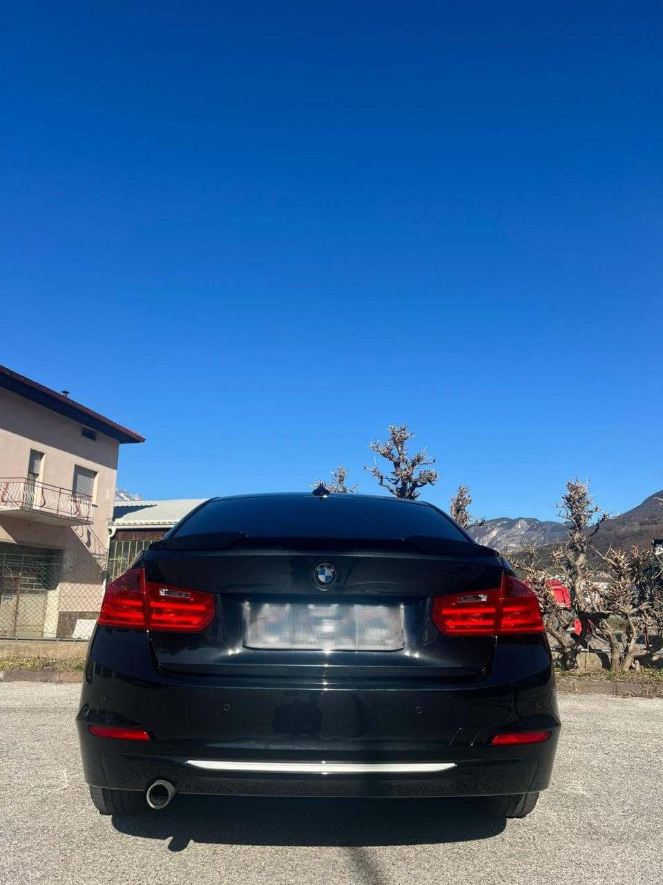 💎0144 SPOILER POSTERIORE PER BMW SERIE 3 F30 BERLINA M3 IN ABS NERO LUCIDO💎