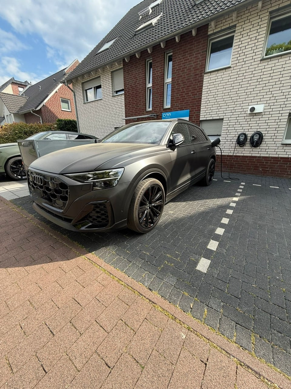 💎RSAUQ8RSPB SPOILER POSTERIORE ALETTONE SUL TETTO ADATTO PER AUDI Q8💎