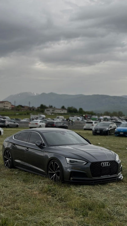 ⭐0591 GRIGLIA ANTERIORE PER AUDI A5 F5 2016-2019 NERA LOOK RS5 DESIGN SPORTIVO⭐
