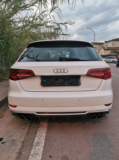 🔥0194 SOTTO PARAURTI PER AUDI A3 8V SPORTBACK 2016-2019 RESTYLING🔥