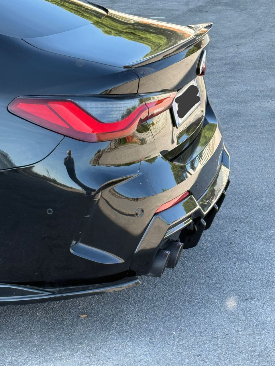 ART.2234🔥REAR DIFFUSER FOR BMW 4 SERIES G22 COUPE/CABRIO M-PACK M440i (2020+)🔥