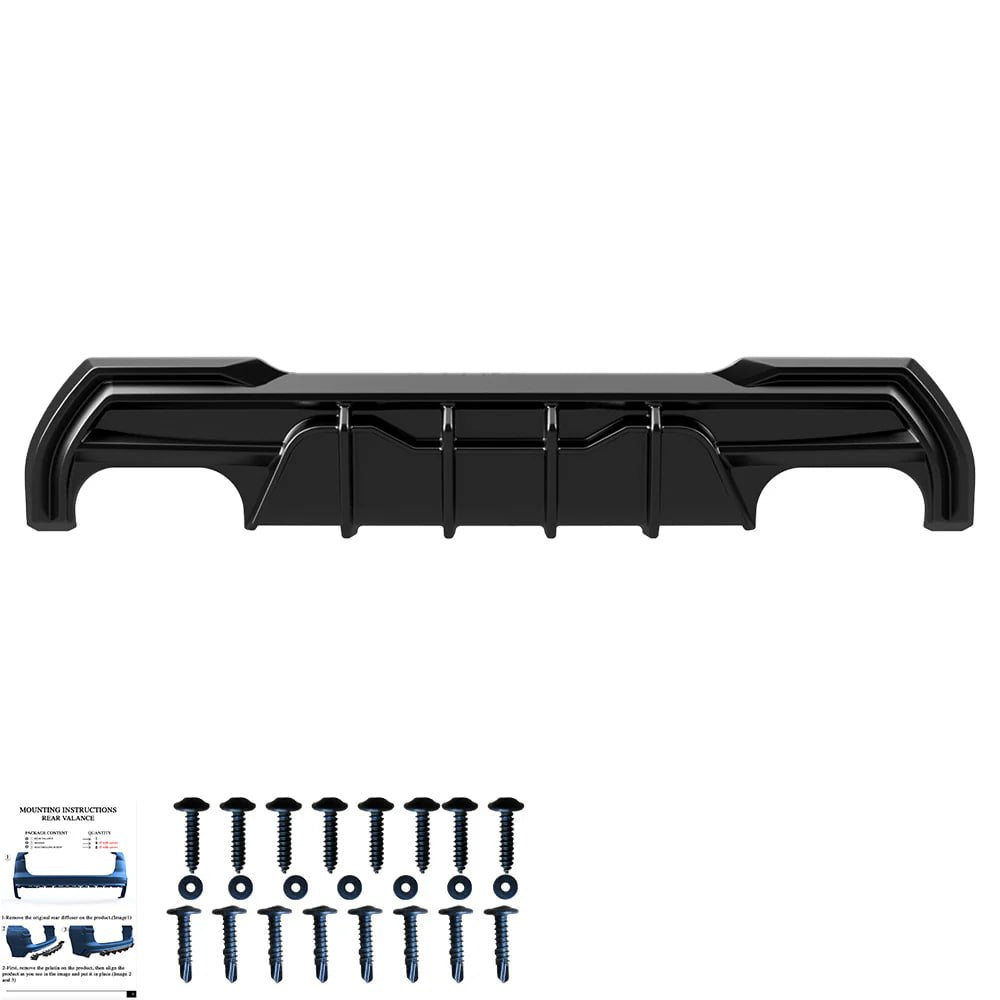 ⭐DIFFUSORE POSTERIORE COMPATIBILE CON BMW SERIE 1 F40 M135I 2019-2024⭐