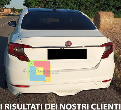 🔥1187 DIFFUSORE ADATTO PER FIAT TIPO BERLINA 2015+ LOOK SPORT GREZZO🔥