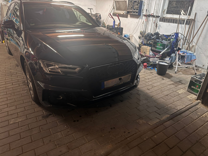 0759✨PARAURTI ANTERIORE ADATTO PER AUDI A4 B9 2015-2018 LOOK RS4✨